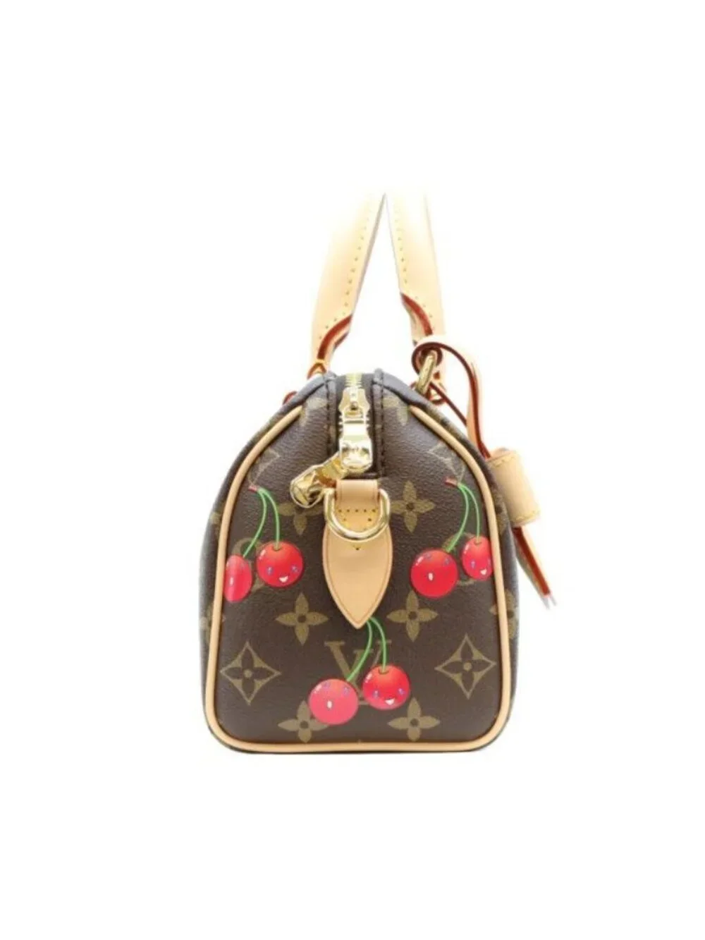 Louis Vuitton Takashi Murakami Monogram Cherry Speedy Bandouliere 20 Handbag